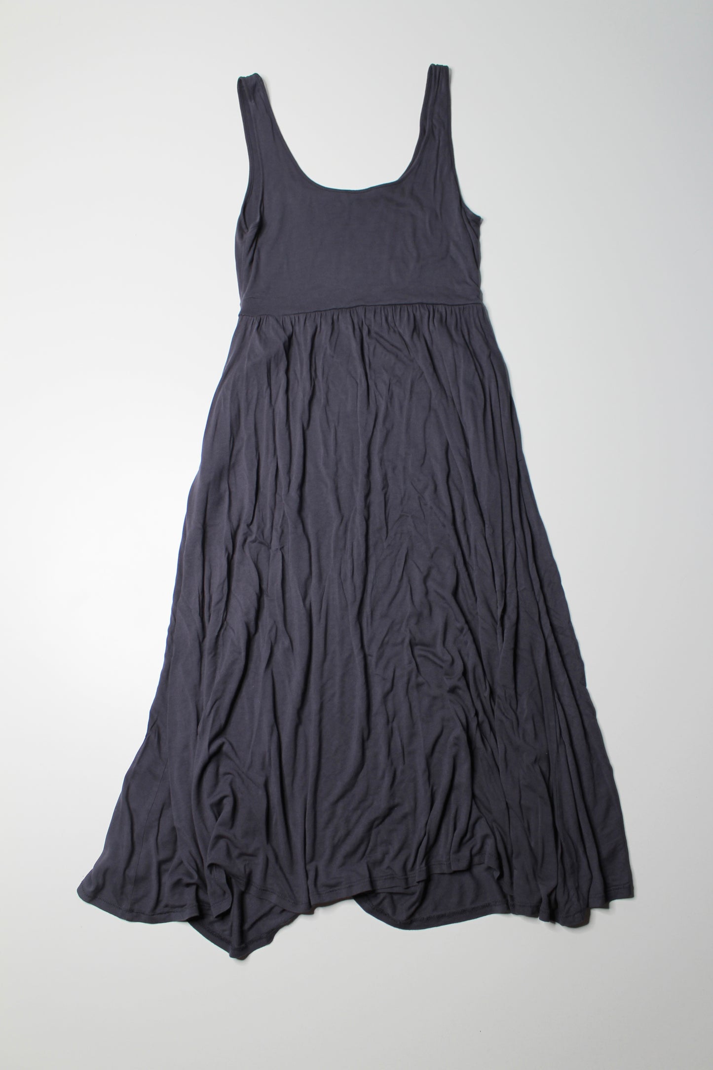 Aritzia Wilfred dark grey ‘assonance’ dress, size medium