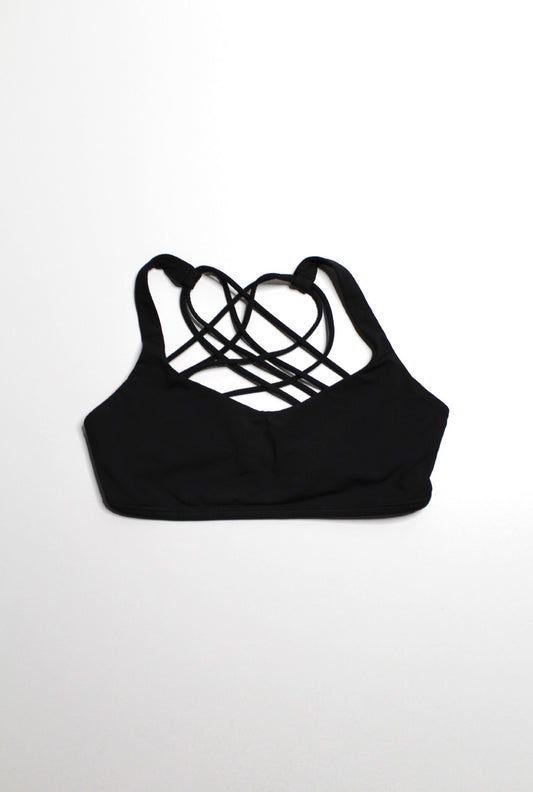Lululemon black ‘free to be wild’ bra, size 8