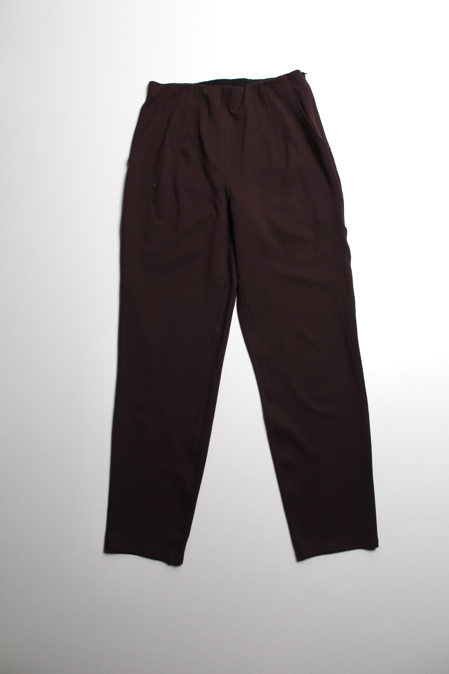 Kit and Ace dark brown high rise stretch pants, size 8
