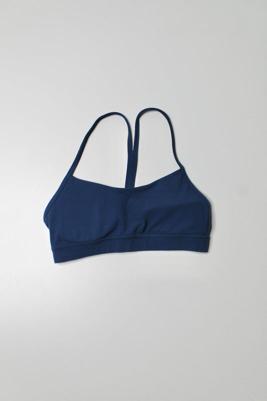 Lululemon teal ‘flow y’ bra, size 4 *nulu
