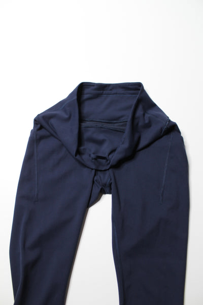 Lululemon true navy ‘wunder train’ tights, size 10 (25”)