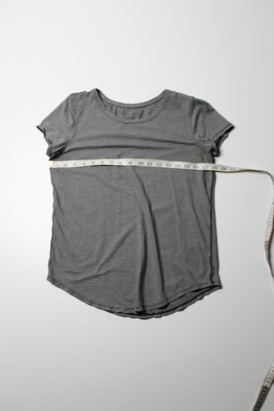 Lululemon striped pima cotton love t shirt, no size. fits like 6 (relaxed fit)