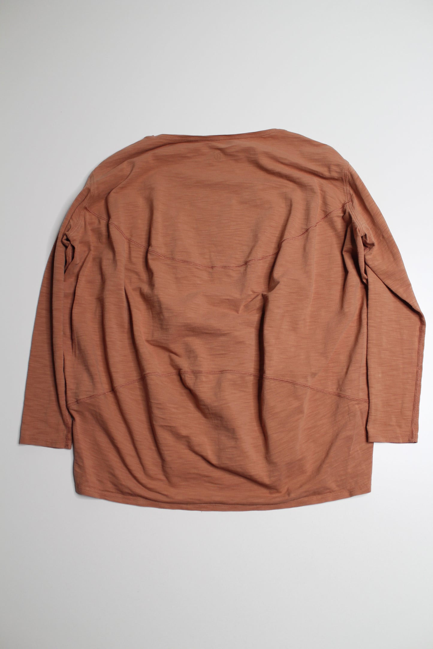 Lululemon desert sun back in action long sleeve, size 2 (oversized fit) (price reduced: was $36)