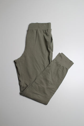 Open Edit sage lightweight cotton jogger, size small