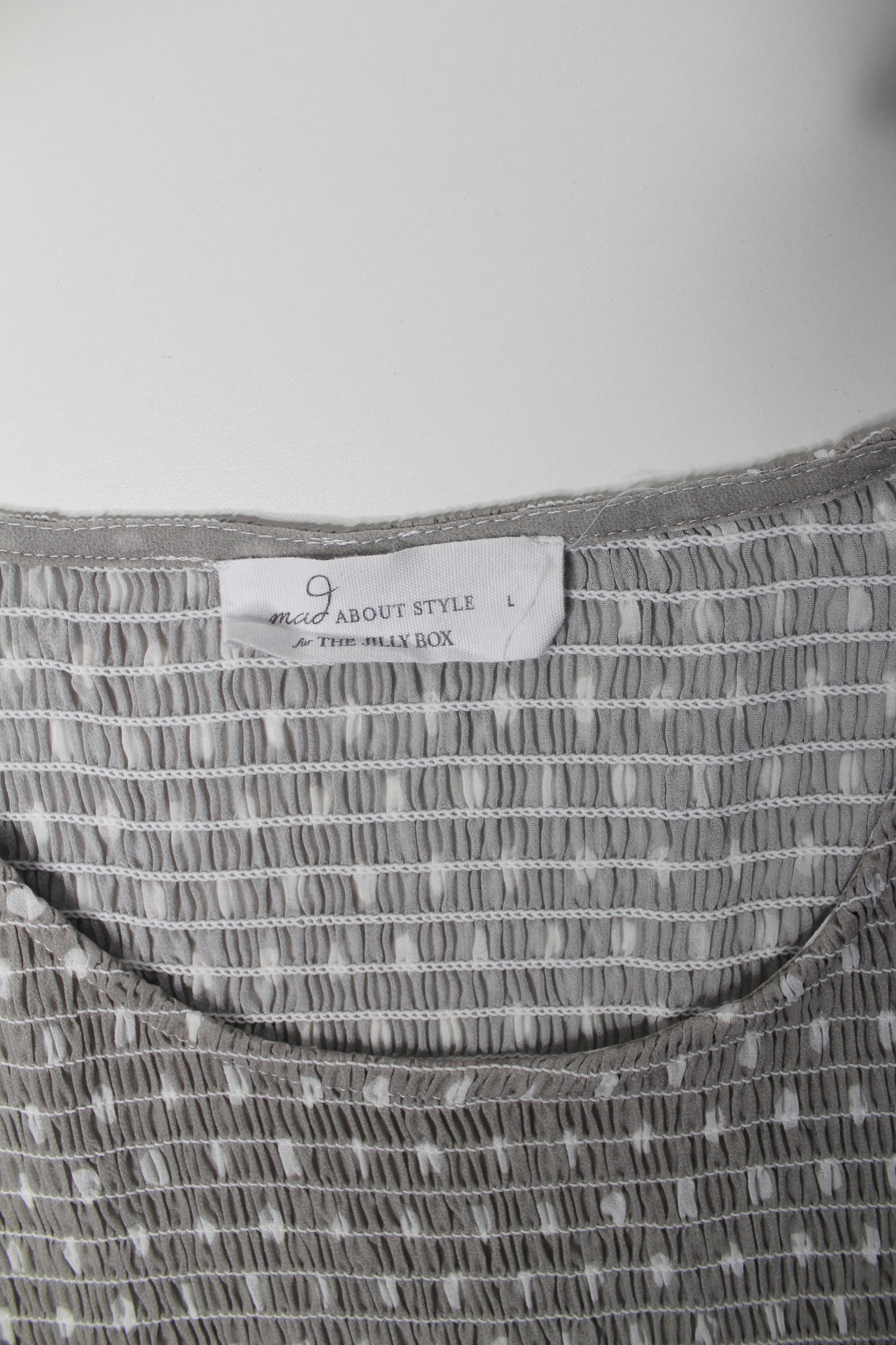 Mad About Style x Jillian Harris polka dot ‘grace’ midi dress, size large (fits like medium)