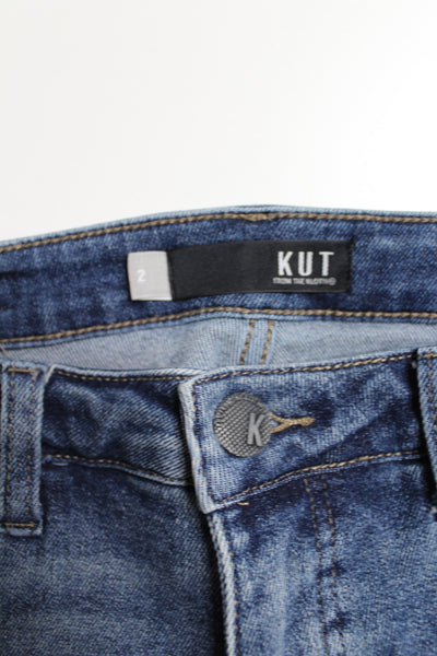 Nordstrom Kut From The Kloth ‘reese ankle straight’ leg denim, size 2 (fits like size 26/27) (price reduced: was $42)