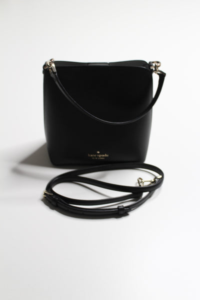 Kate Spade small black 'Darcy' bucket bag