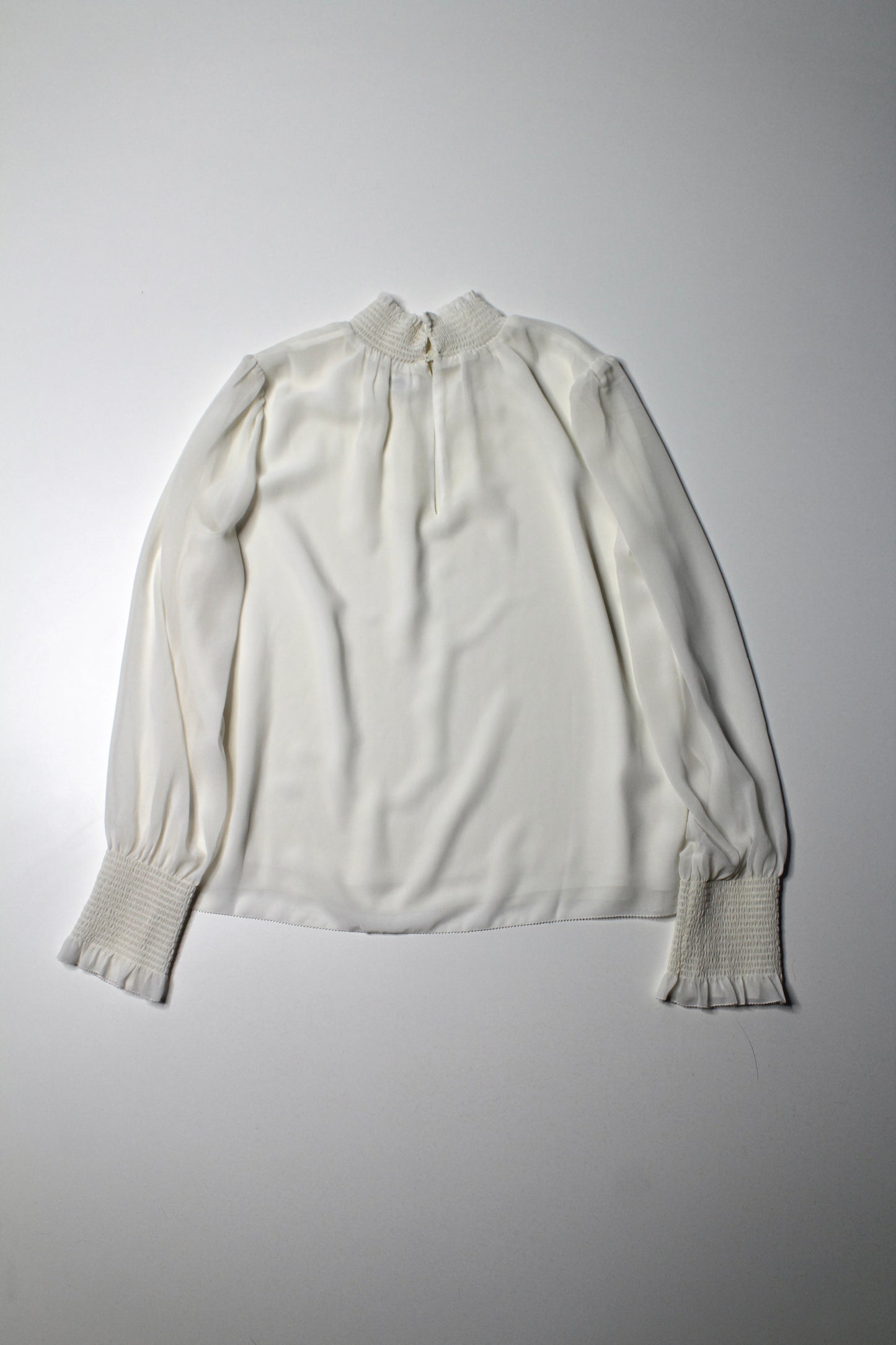 Aritzia wilfred cream 'valencia' blouse, size small