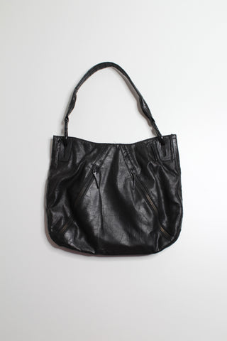 Matt & Nat black vegan leather boho bag (price reduced: was $58)