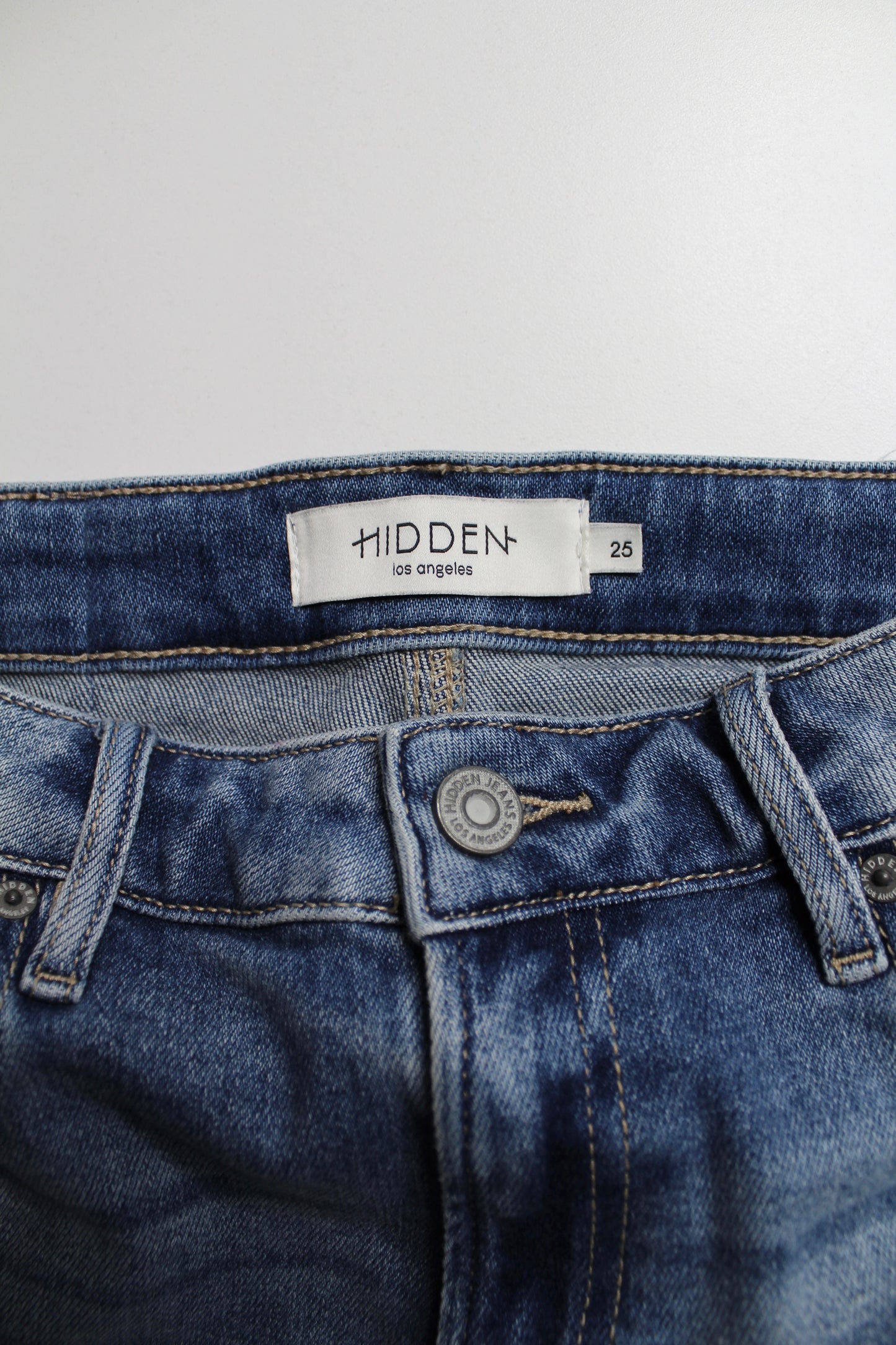 Nordstrom Hidden wide leg jeans, size 25