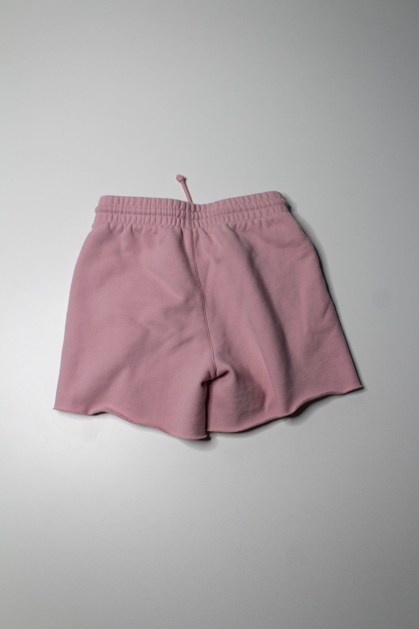 Aritzia TNA pink ‘cozy sweat fleece’ shorts, size xs