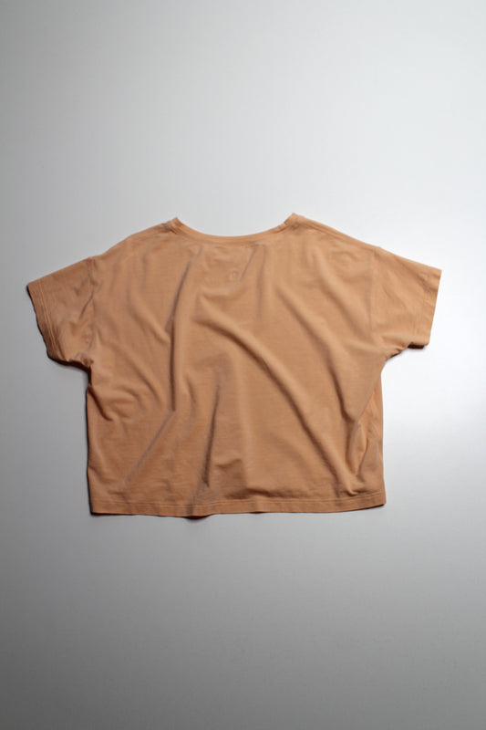 Lululemon cates t shirt, no size. Fits like 4 (relaxed fit)