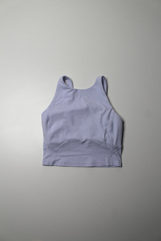 Lululemon light blue high neck ‘align’ tank, size 4