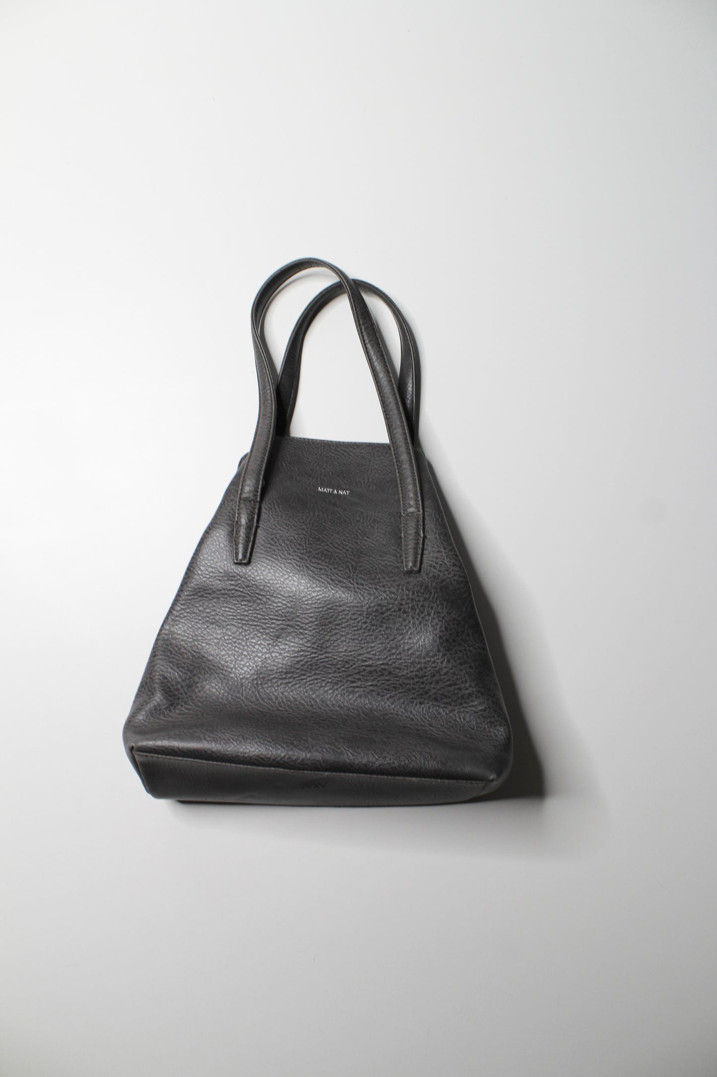 Mat & Nat grey small/medium size triangle tote purse (additional 50% off)