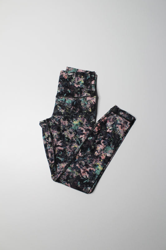 Lululemon dappled daze multi ‘wunder under’ high-rise 7/8 tight, size 4 *full-on luon