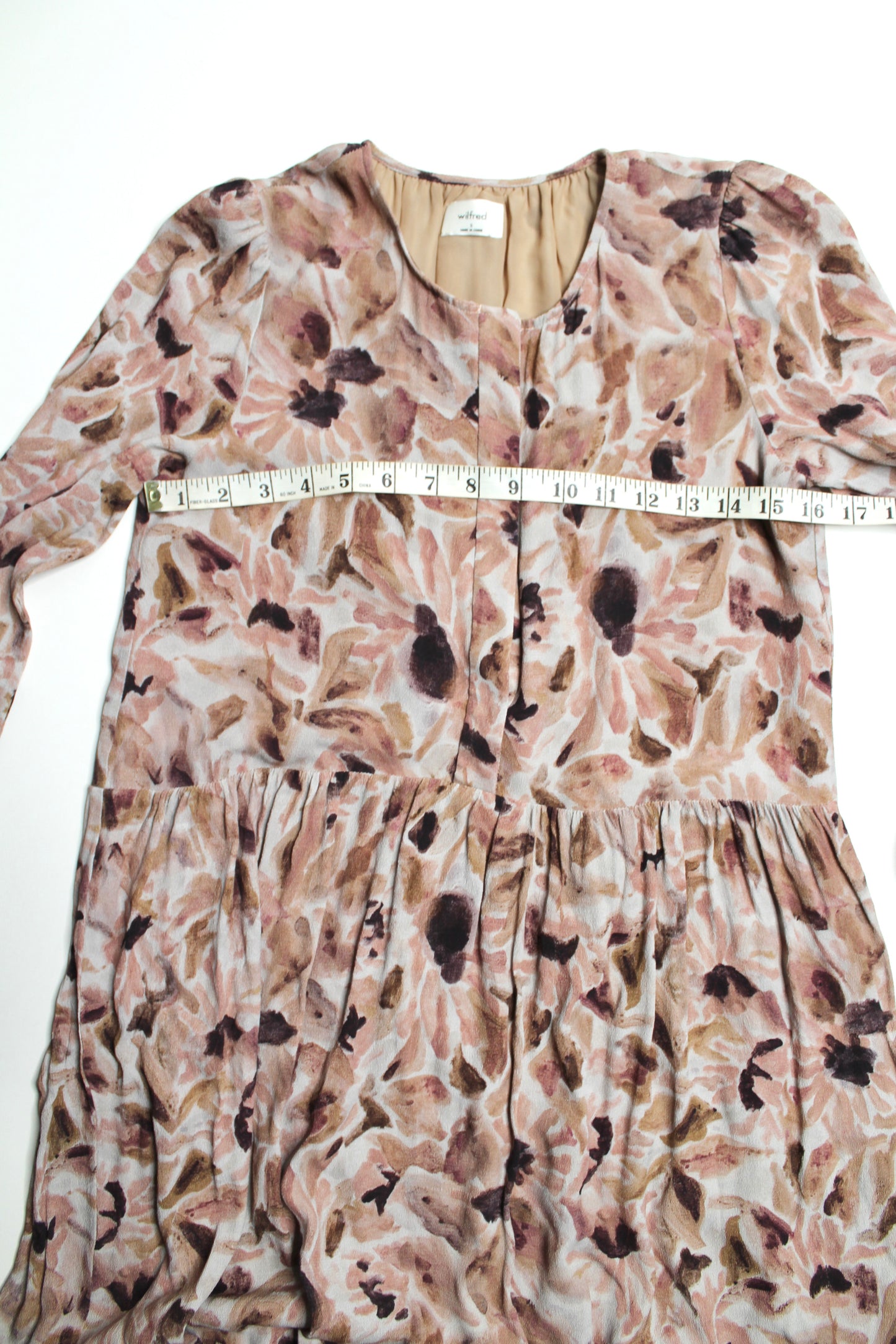 Aritzia Wilfred button front midi dress, size small (oversized fit)