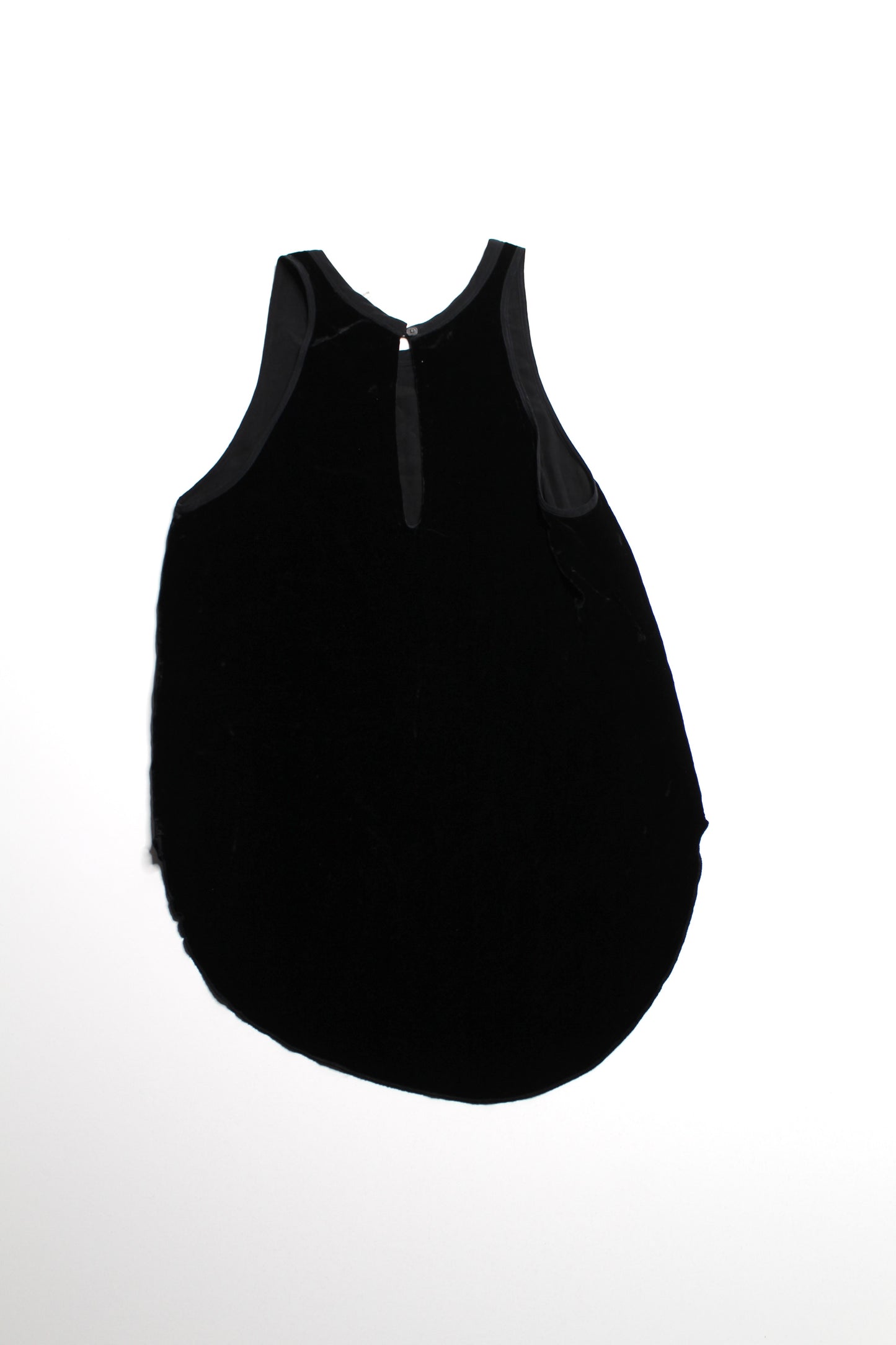 Aritzia Wilfred black velvet tank, size xs (relaxed fit)