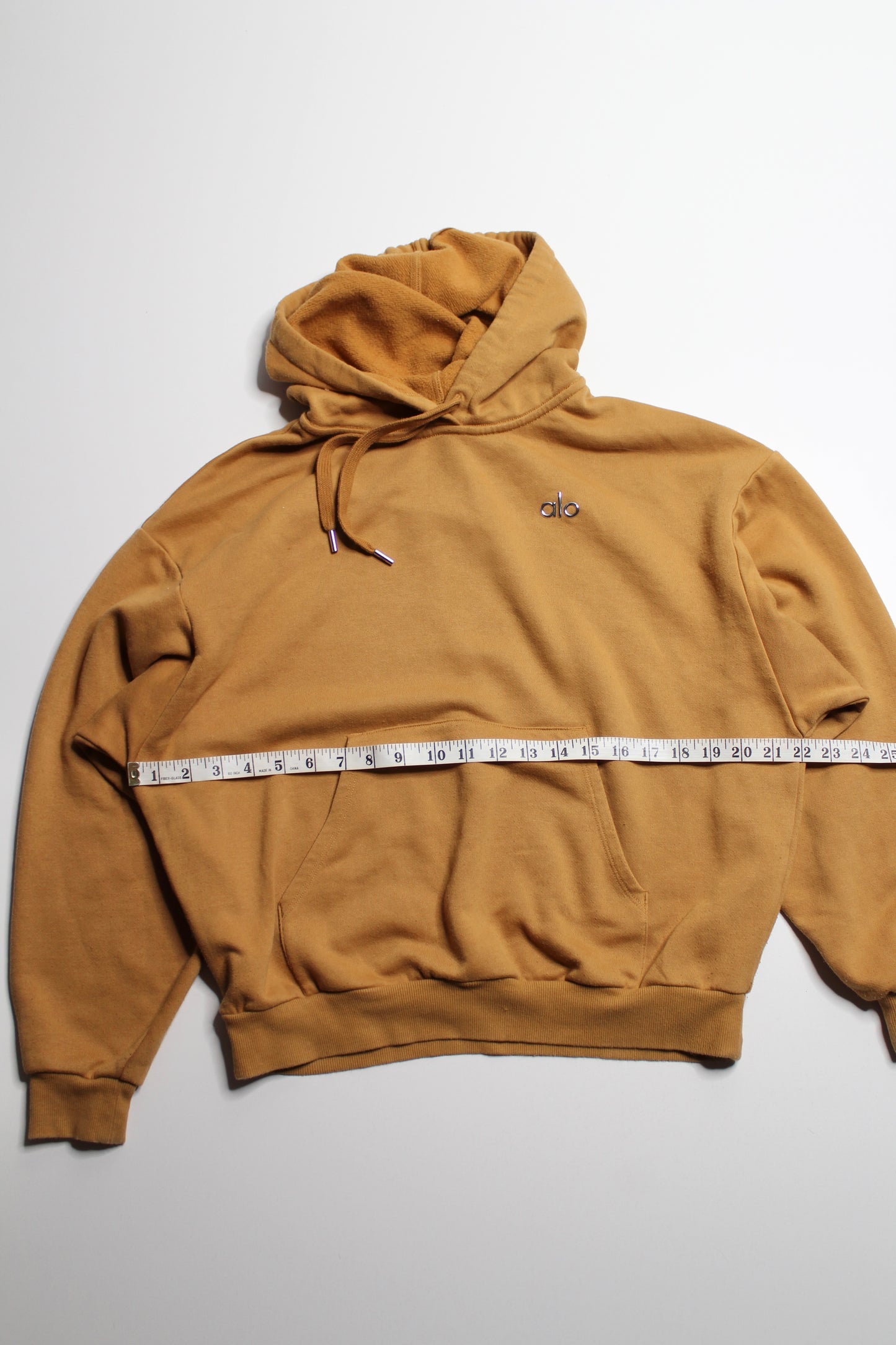 Alo Yoga dark mustard oversized hoodie, no size. Fits like medium (loose fit)