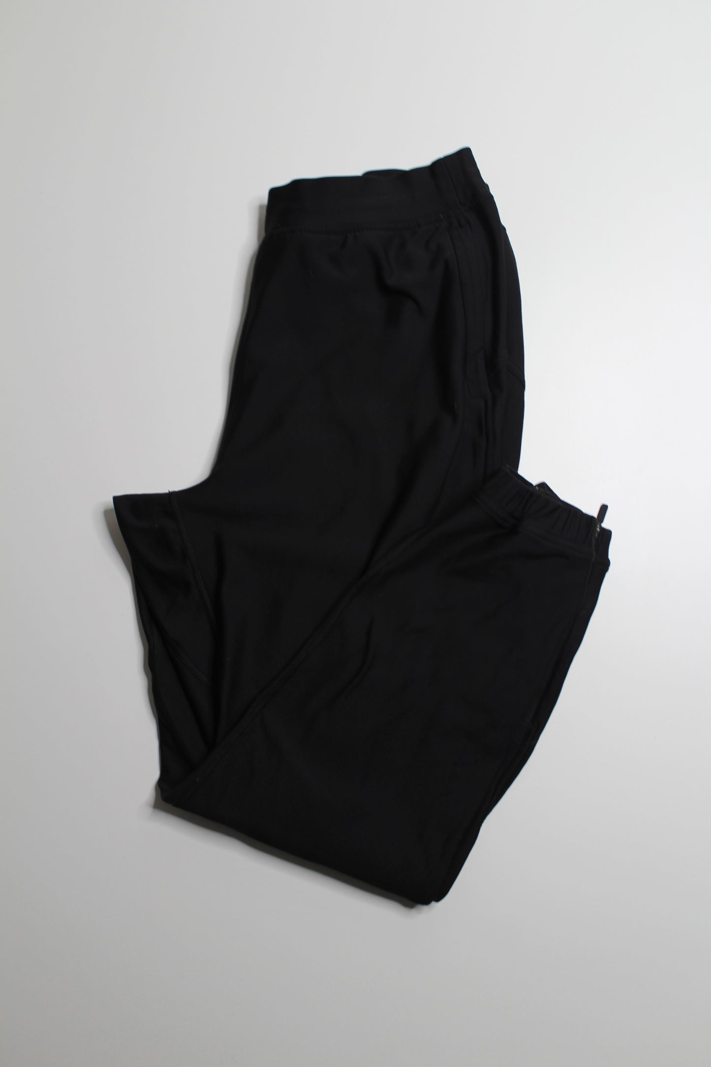 Lululemon black adapted state tech fleece jogger, size 10