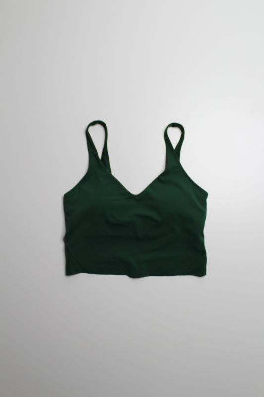 Lululemon green ‘align’ tank, size 8
