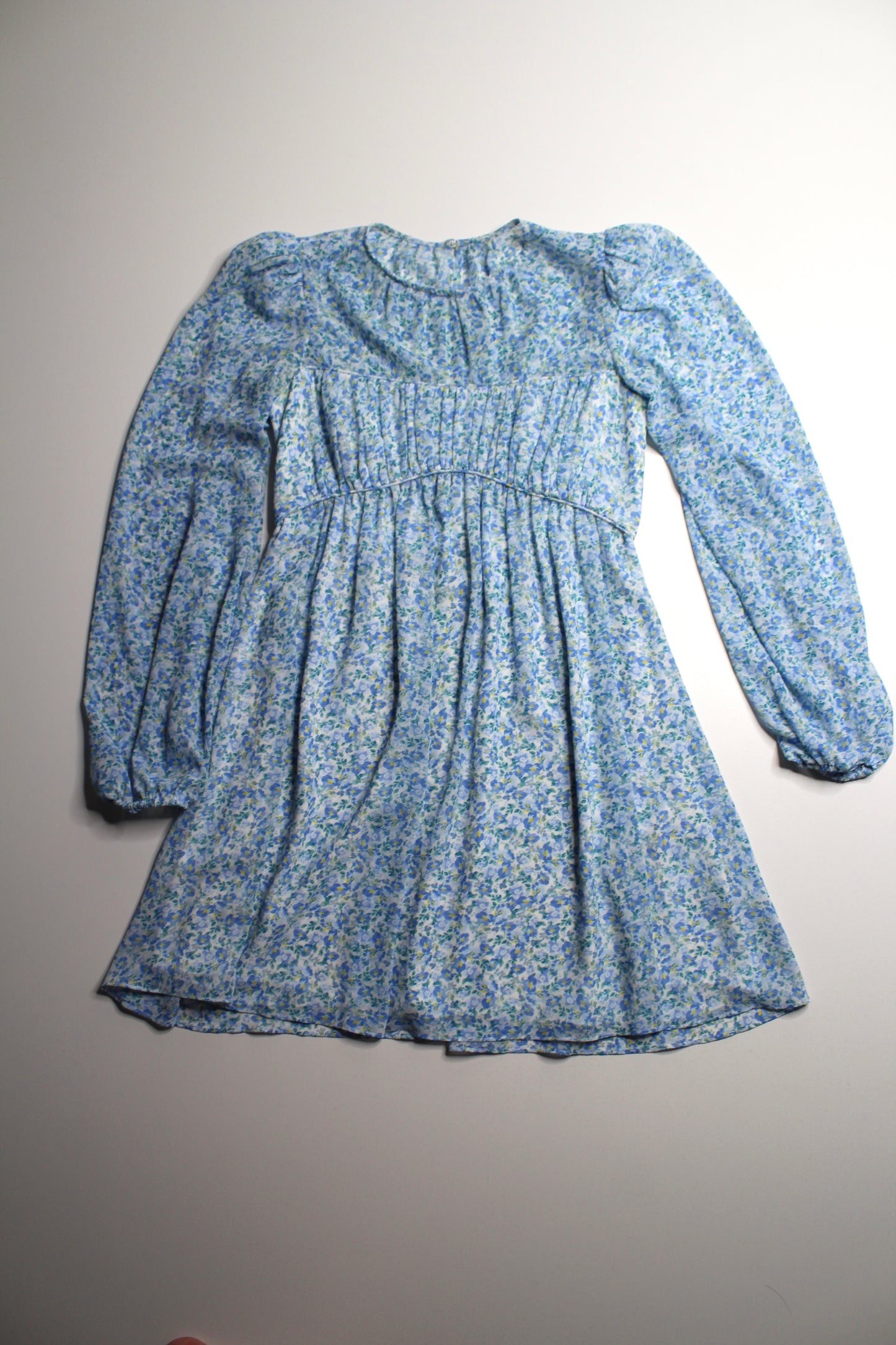 Evernew floral babydoll dress, size 2 (size small)