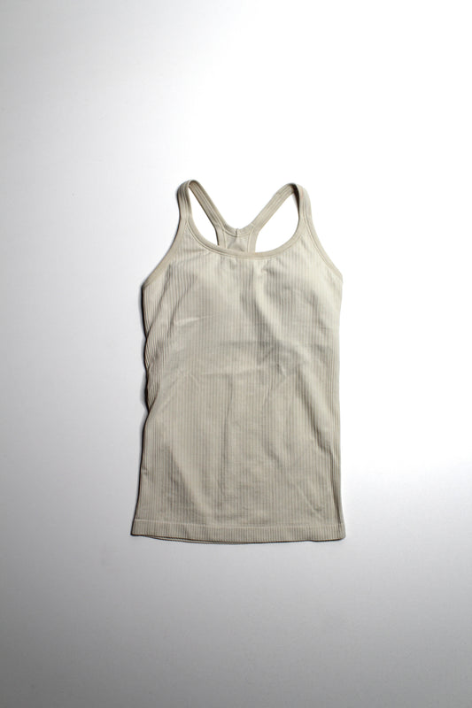 Lululemon butter ‘ebb to street’ tank, size 4