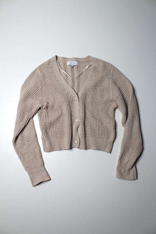 John + Jenn button front cardigan, size medium (was $68)