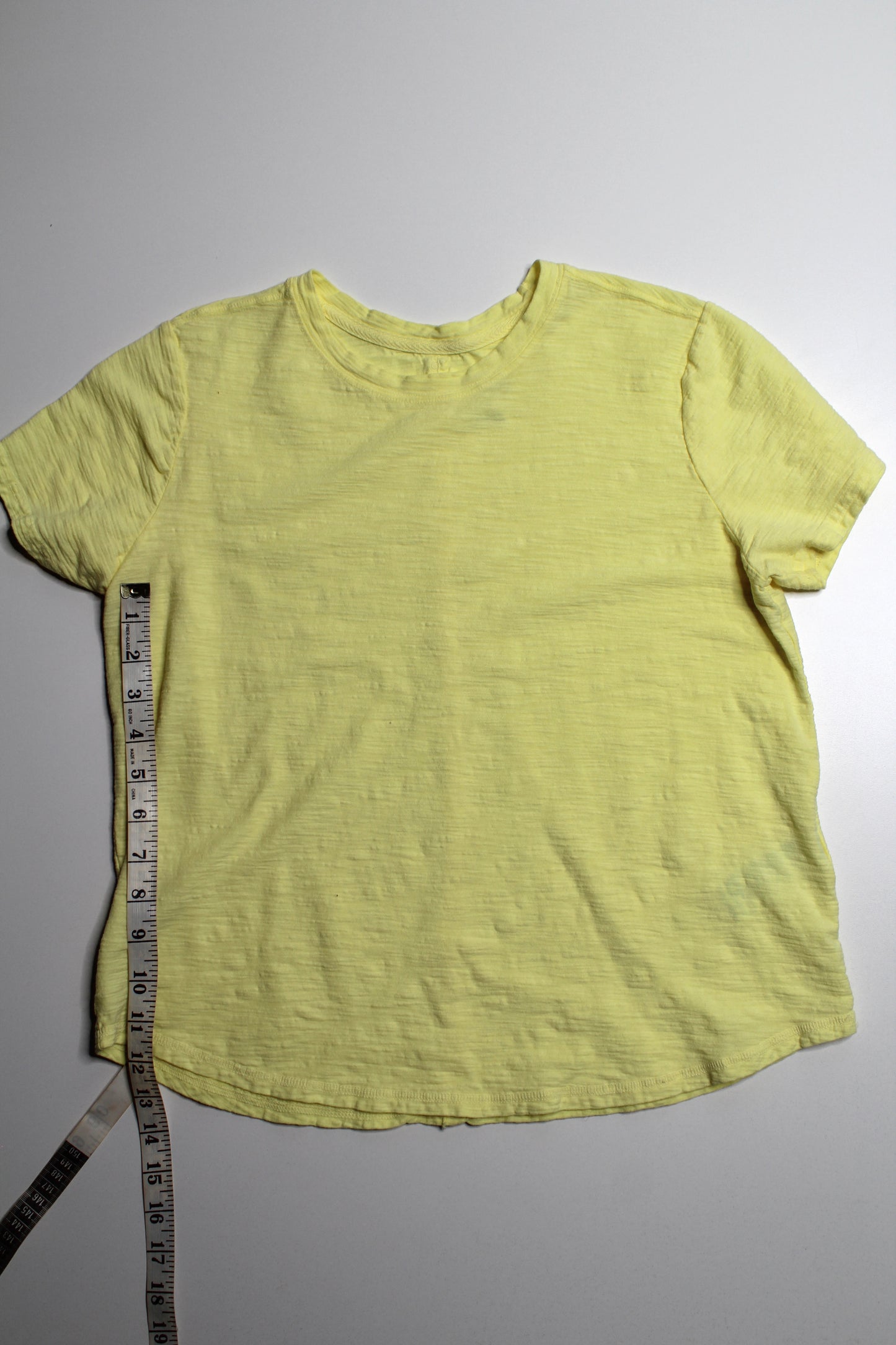 Anthropologie Pilcro yellow t shirt, size medium (sale: was $25)