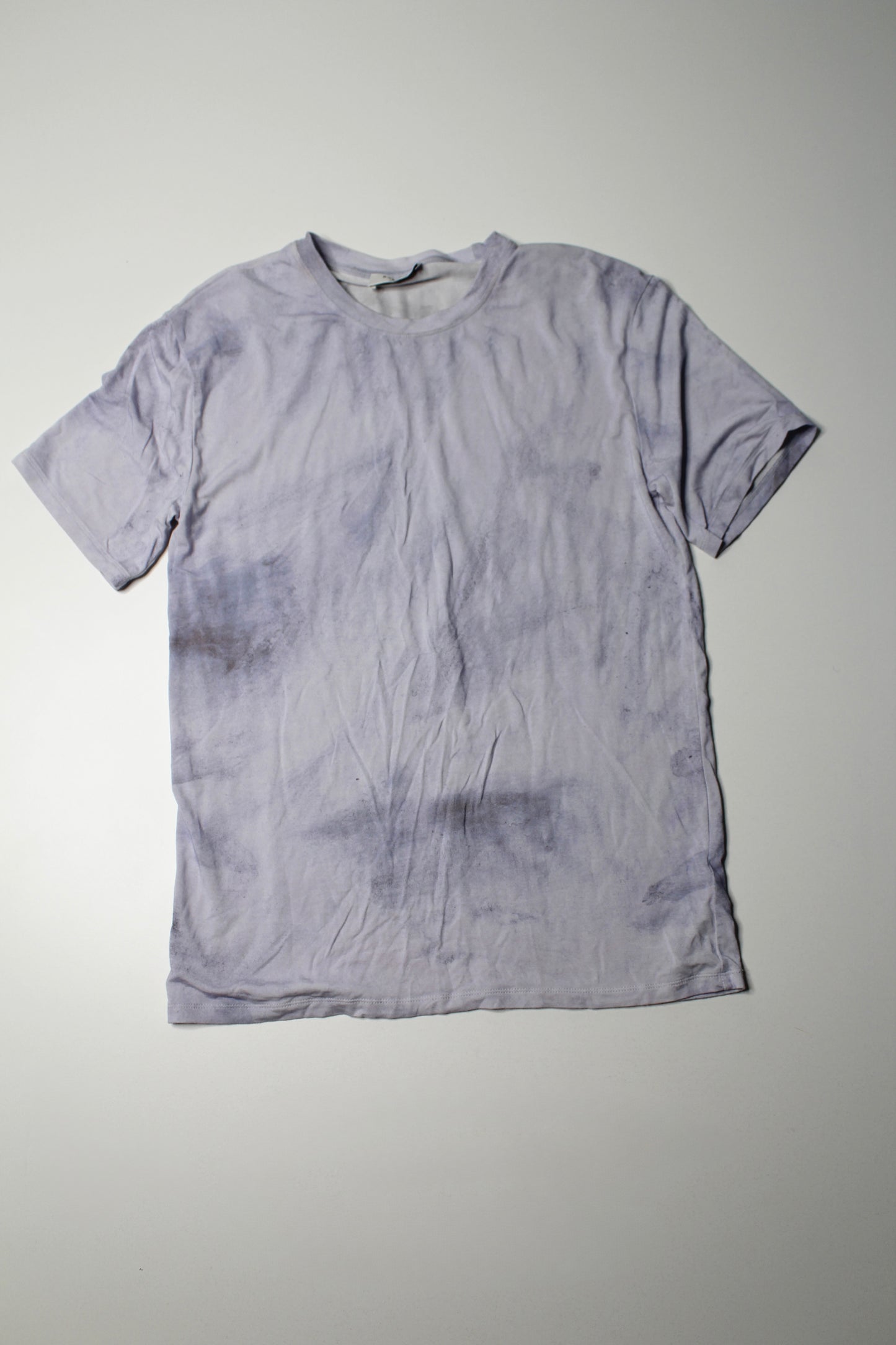 Aritzia TNA purple tie dye t shirt, size xxs (oversized fit)