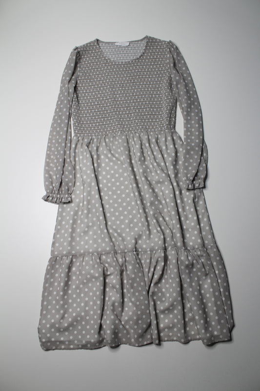Mad About Style x Jillian Harris polka dot ‘grace’ midi dress, size large (fits like medium)
