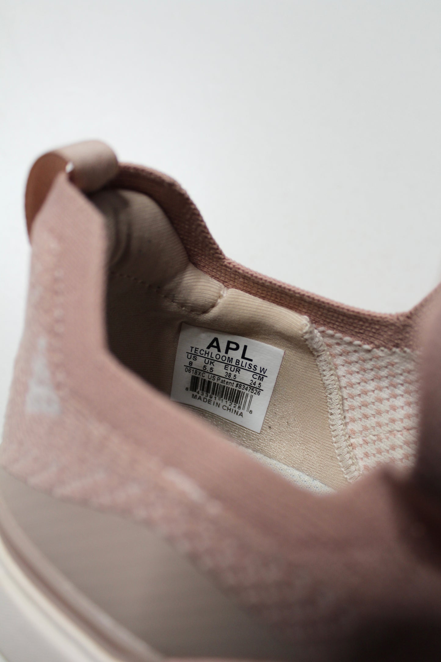 APL (Lululemon) pink ‘techloom bliss’ running shoe, size 8