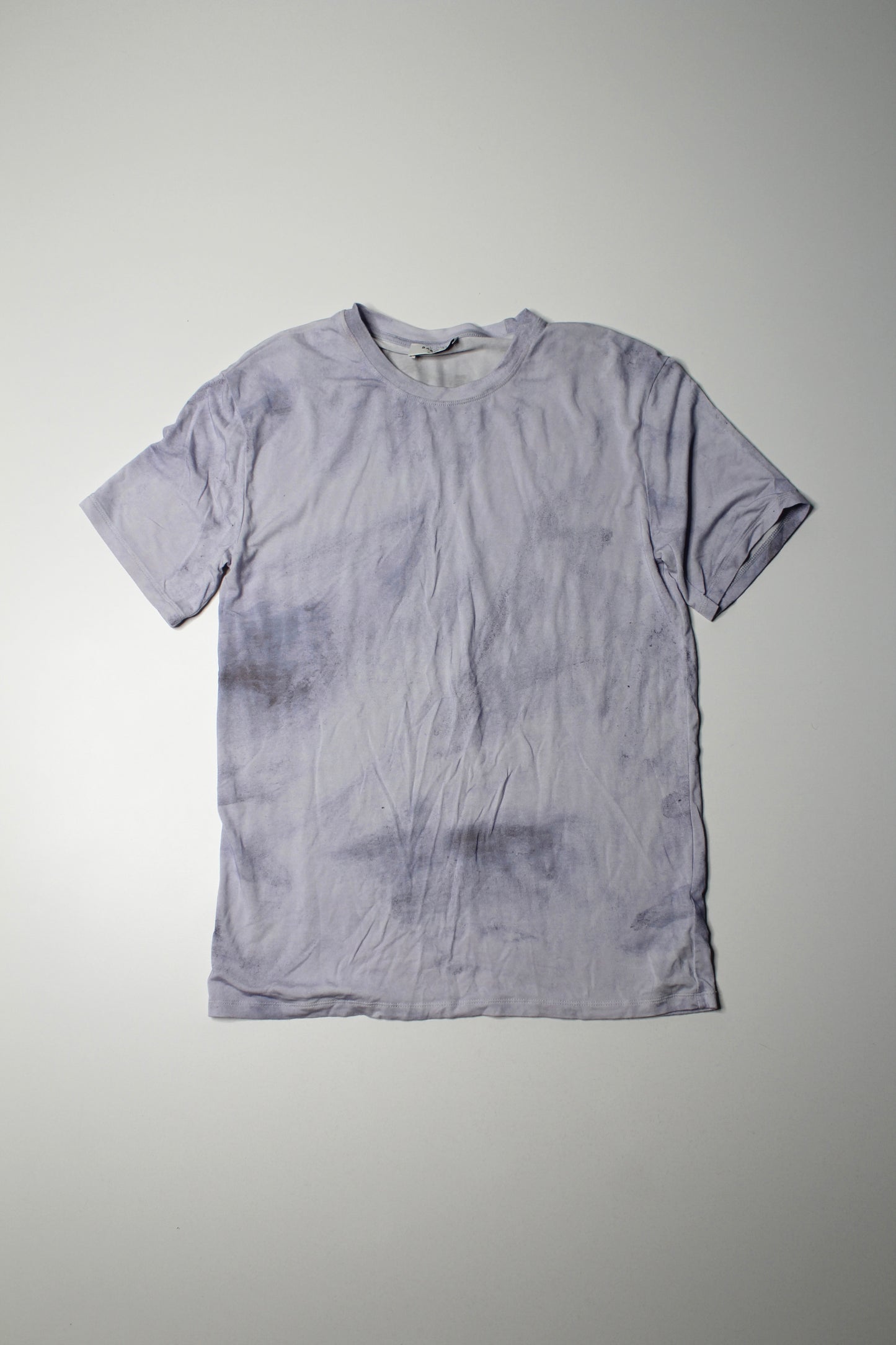 Aritzia TNA purple tie dye t shirt, size xxs (oversized fit)