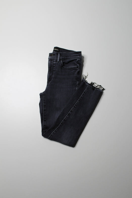 Aritzia Denim Forum black eyeliner ‘nico mid rise skinny’ jeans, size 27 (additional 10% off)