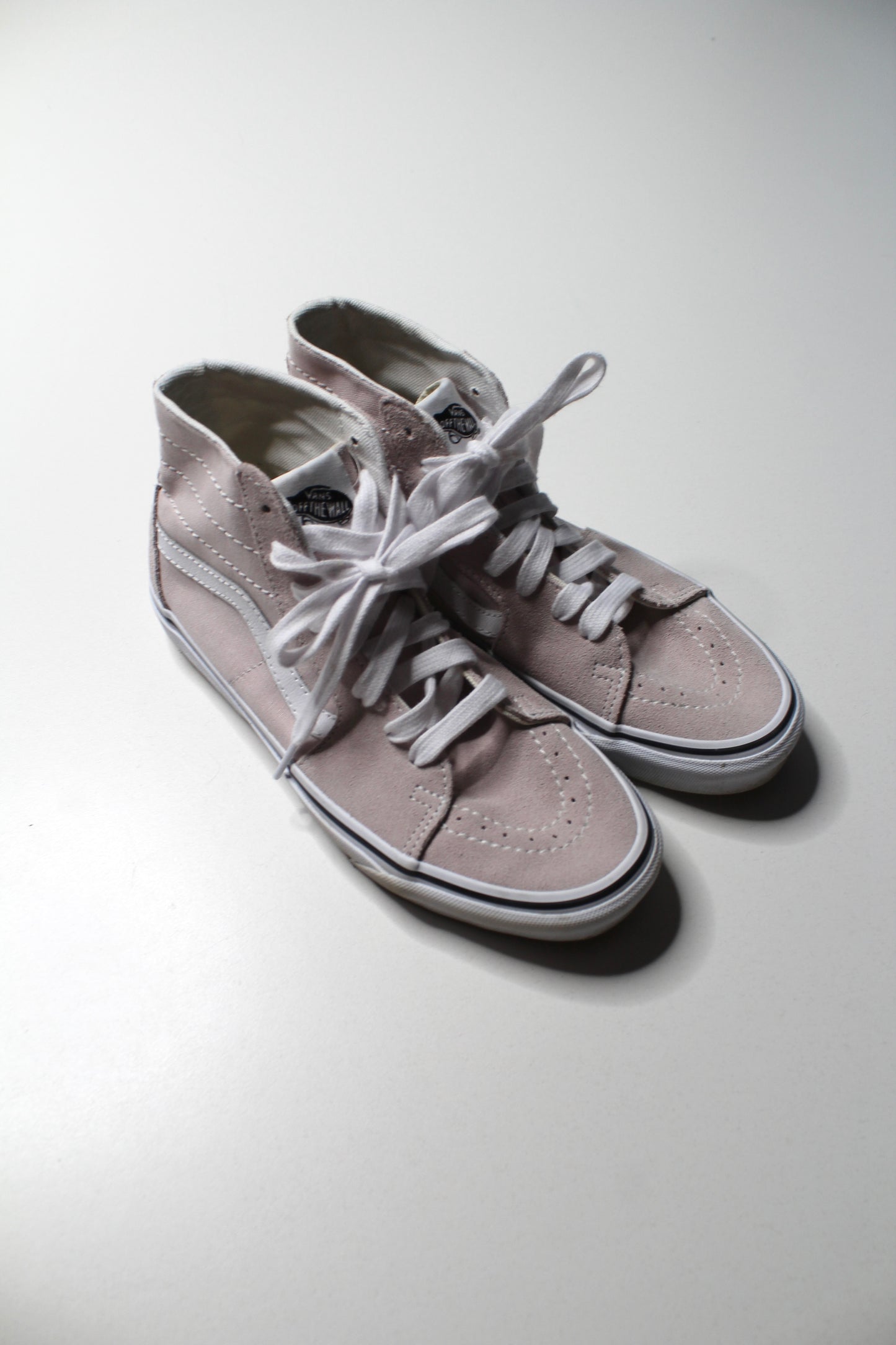 Vans pink high top sneaker, size 8 (sale: 50% off)