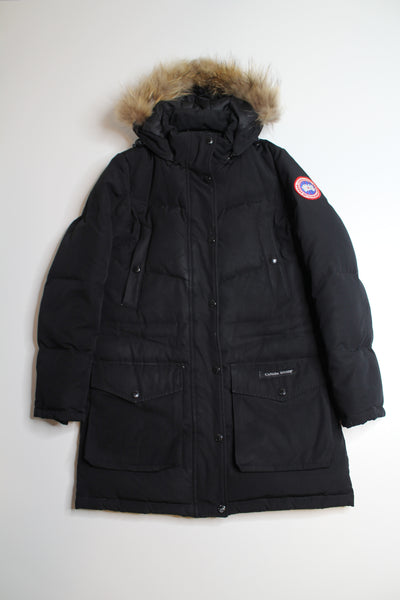 Canada Goose black emory parka, size small (price reduced: was $600) (additional 20% off)