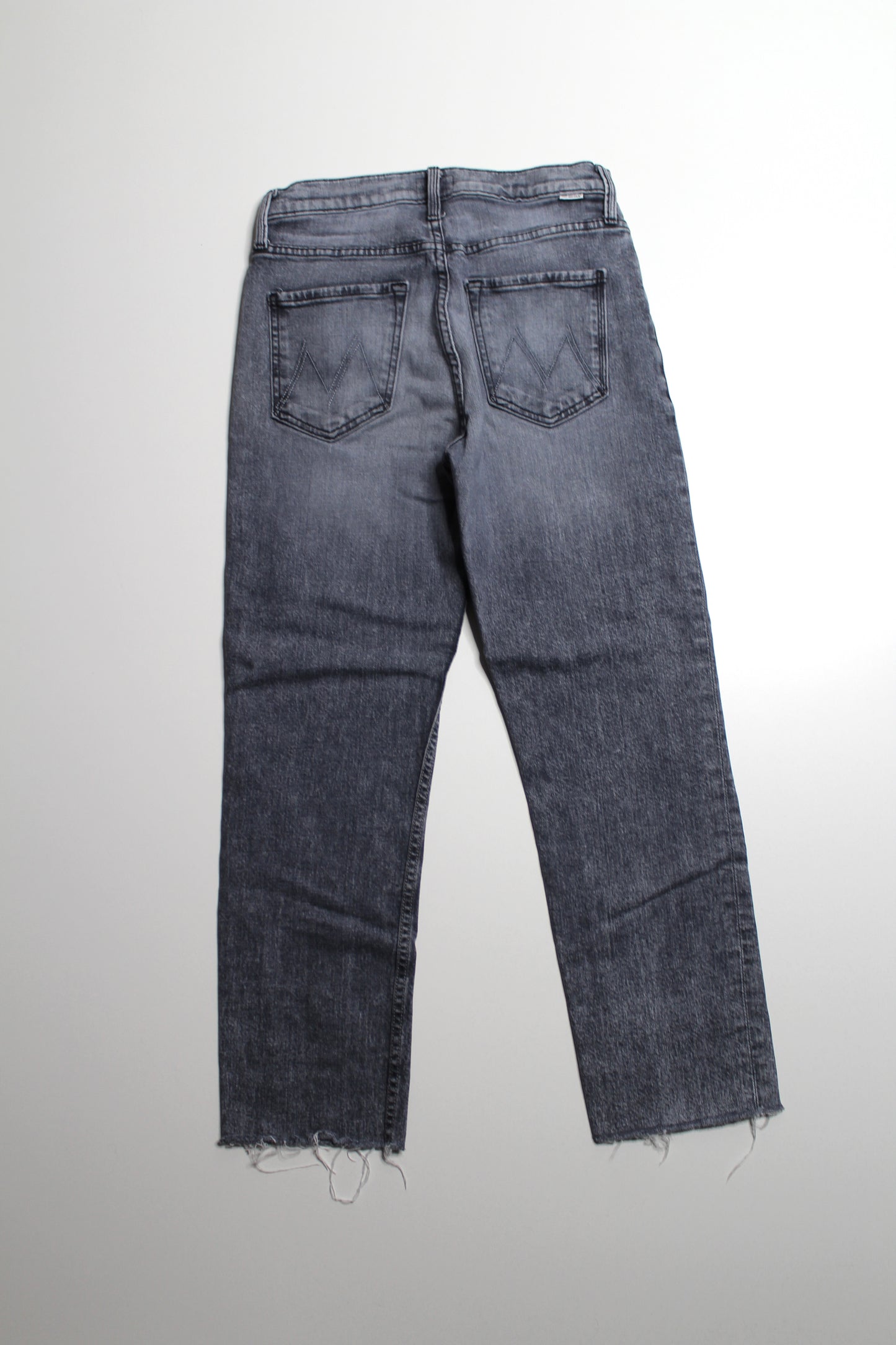 Mother static ‘the tomcat ankle fray’ denim, size 27 (26”)