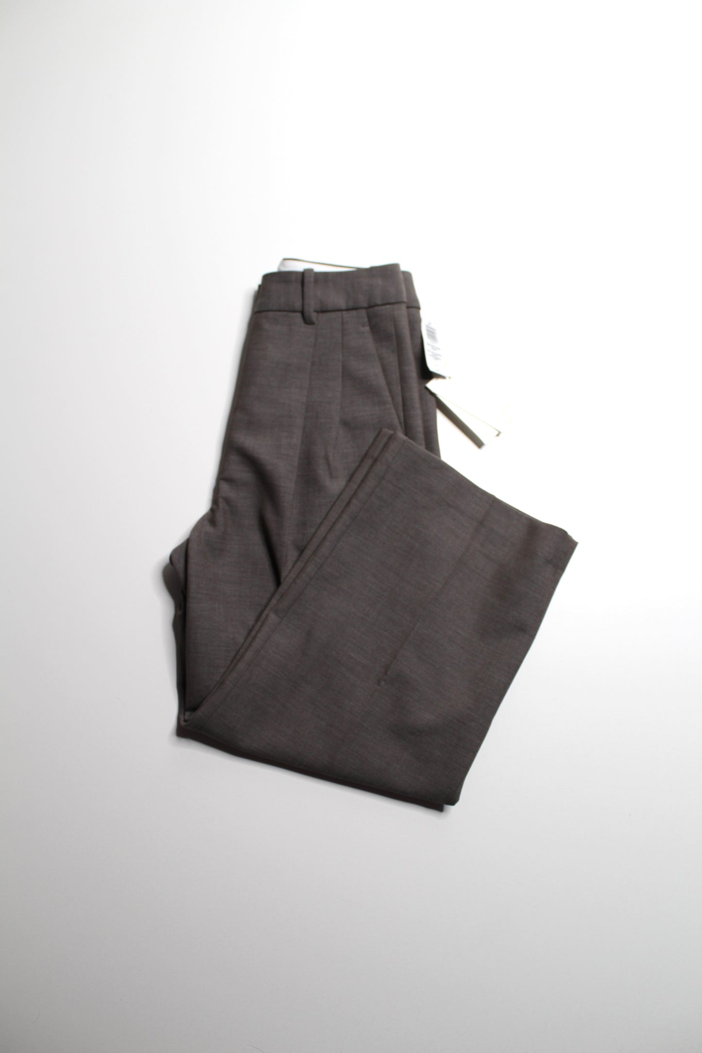 Aritzia Wilfred heathered turner taupe 'effortless' cropped pant, size 2 *new with tags