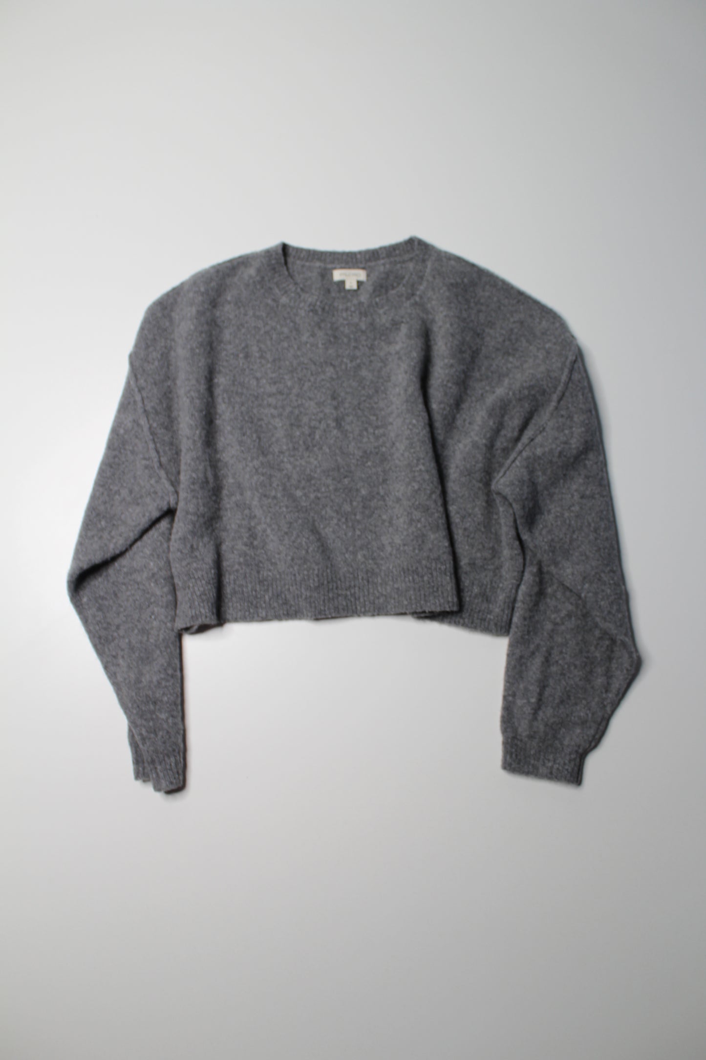 Anthropologie Pilcro grew crew oversized cropped sweater, size small (oversized fit)