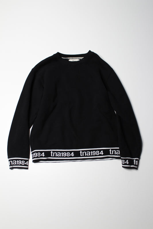 Aritzia TNA black sweatshirt, size xs (fits like small)