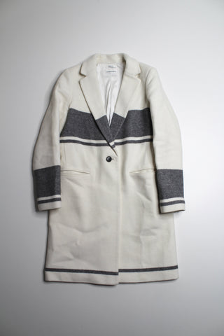 Club Monaco cream/grey ‘keilee’ wool coat, no size. Fits like 4 or size small (additional 20% off)