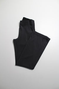 Lululemon *dark grey brushed softstream ribbed zip flared pant, size 8 (32.5")