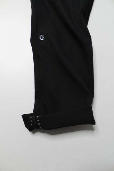 Lululemon black ‘city trek’ trouser, size 8