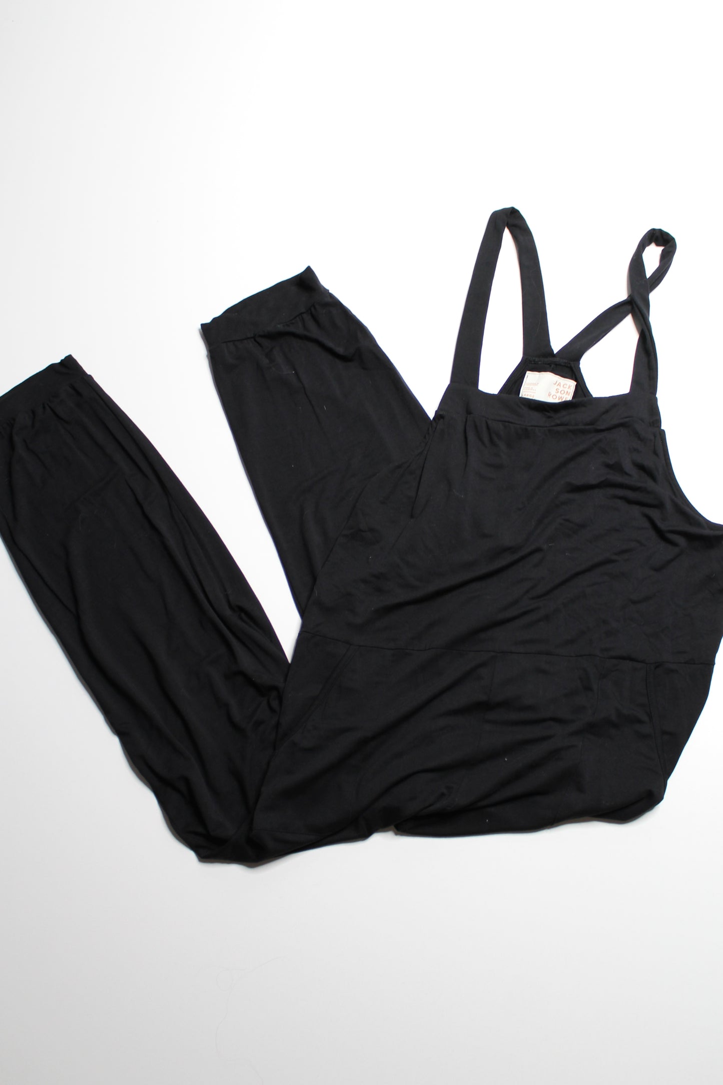 Jackson Rowe black romper, size large (was $48)