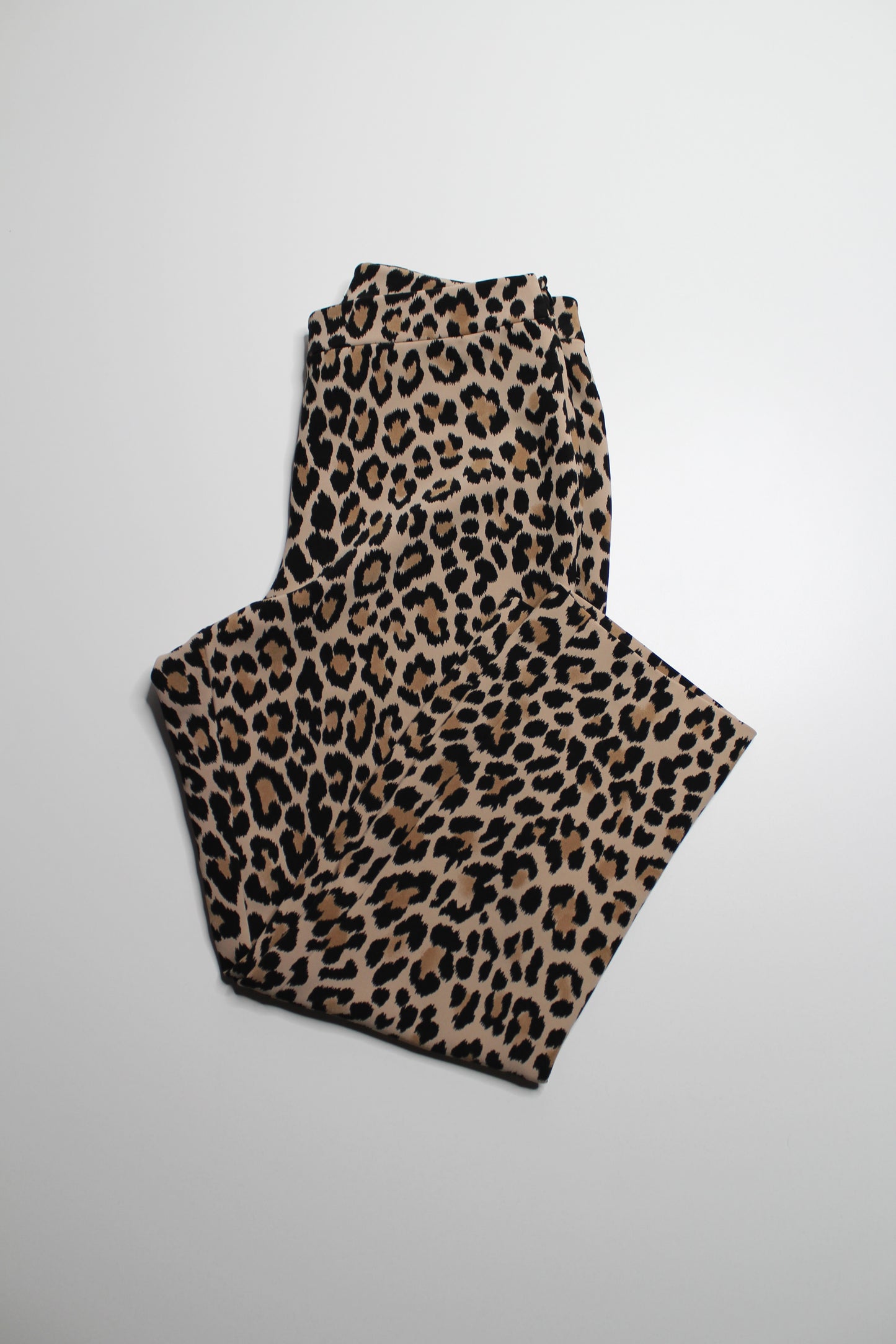 Kate Spade high-rise leopard print dress pant, size 10 (additional 50% off)