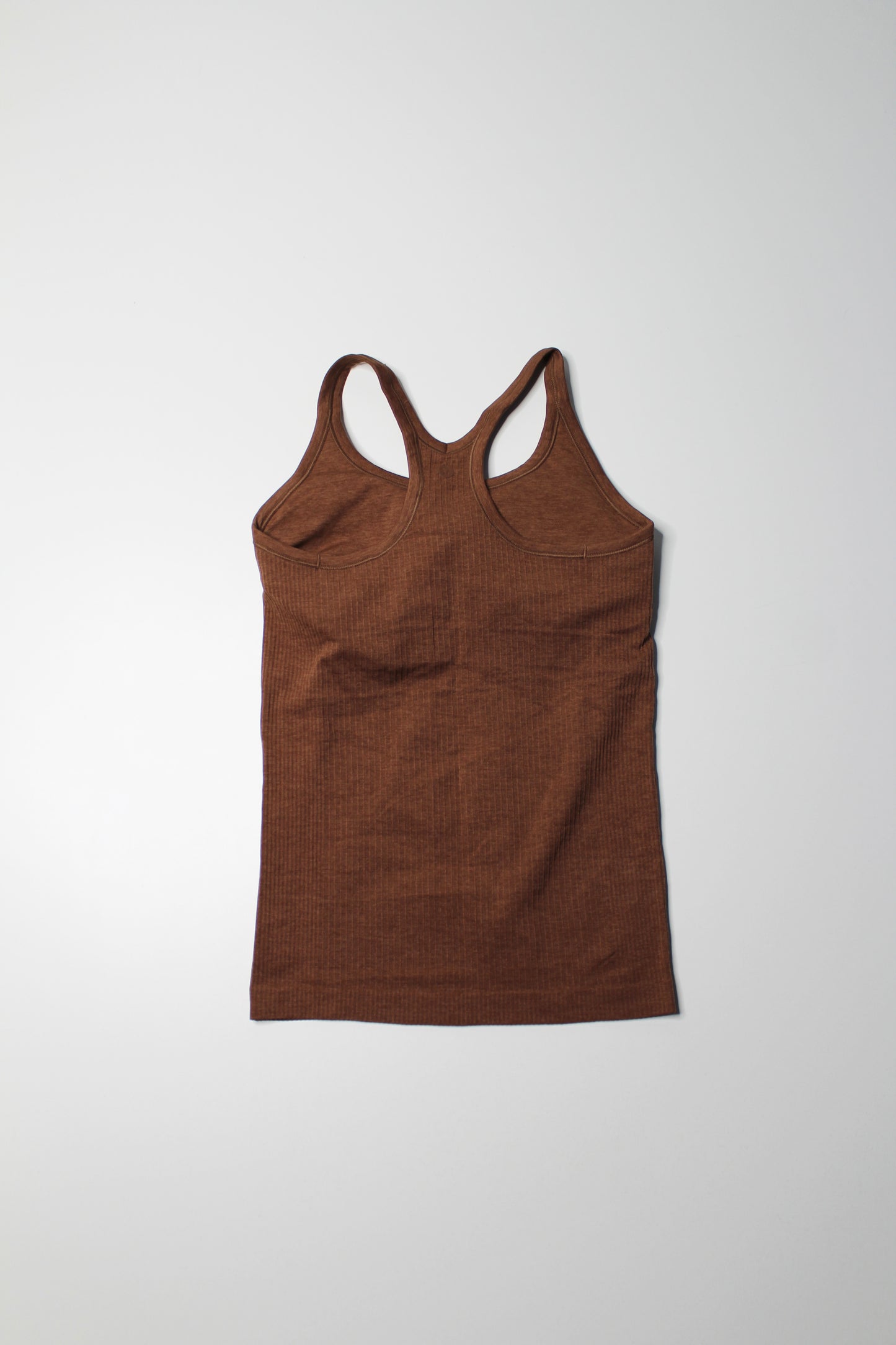 Lululemon brown ‘ebb to street’ tank, size 6