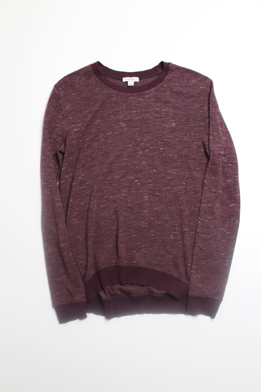 Aritzia Wilfred maroon long sleeve, size xs (relaxed fit) (price reduced: was $25)