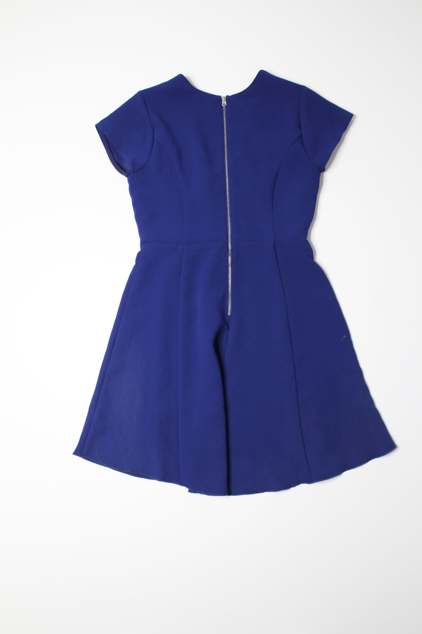 Aritzia Wilfred blue fit and flare ‘Foucault’ dress, size 2