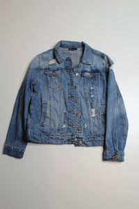 Nordstrom STS Blue distressed denim jacket, size small (relaxed fit) (price reduced: was $30)