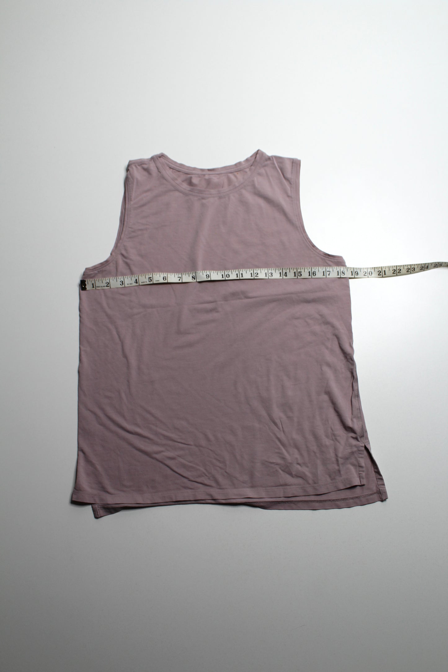 Lululemon cotton tank, no size. Fits like 6 (oversized) fits 6/8