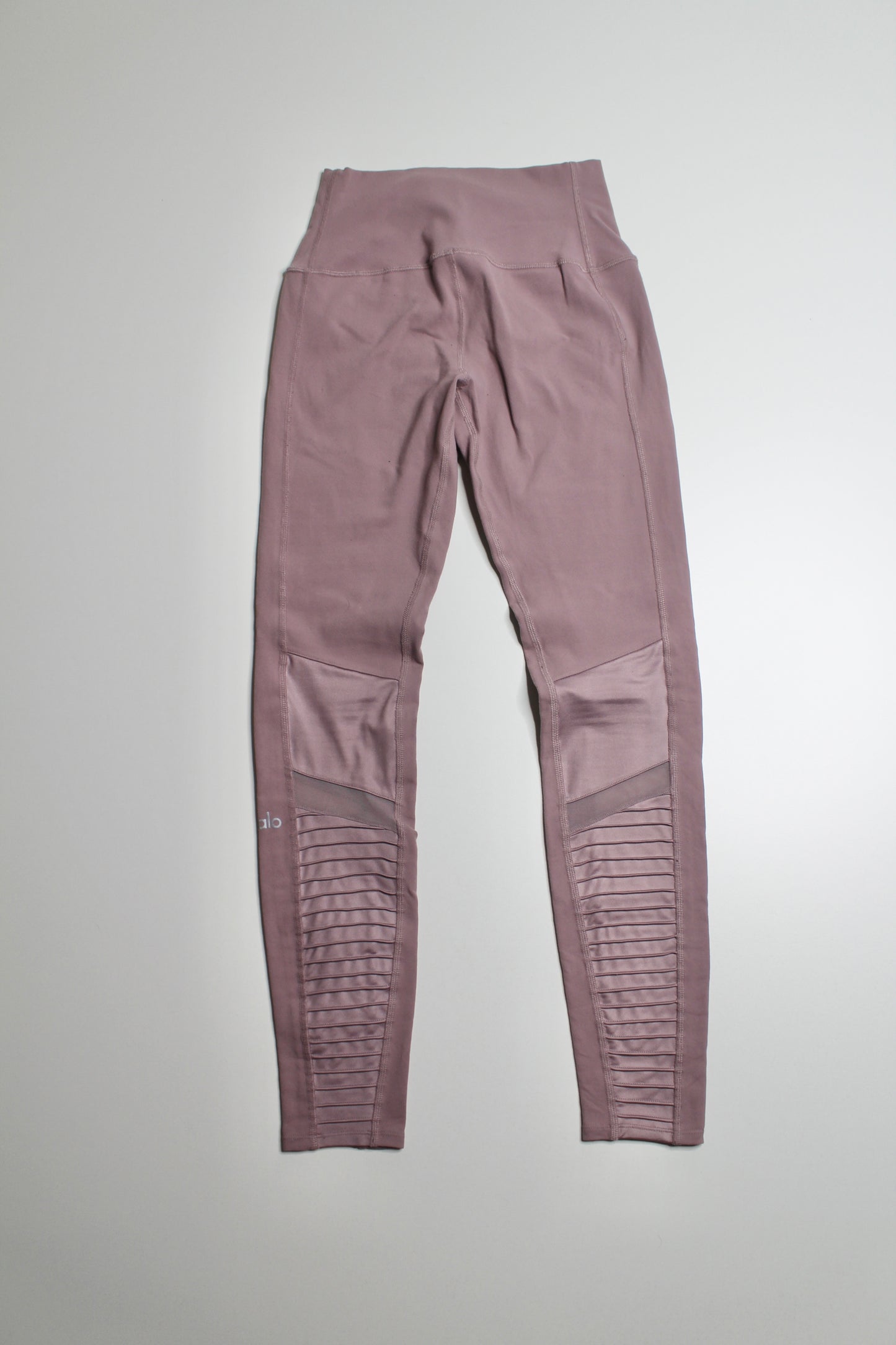 Alo Yoga smokey quartz high-waist moto leggings, size small (price reduced: was $58)